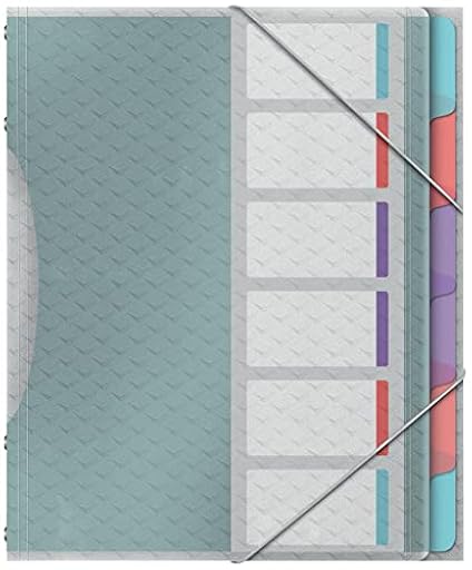 Esselte Carpeta Divisora con 6 Pestañas, A4, Organizador de Documentos Libre de Ácidos, Fundas de Plástico Transparente, Casa/Oficina, Patrón en Relieve, Gama Colour´Breeze, Multi Colour, 626255 | Ya disponible en tu tienda friki favorita! En mundofriki.es! Esselte Carpeta Divisora con 6 Pestañas, A4, Organizador de Documentos Libre de Ácidos, Fundas de Plástico Transparente, Casa/Oficina, Patrón en Relieve, Gama Colour´Breeze, Multi Colour, 626255 | Ya disponible en tu tienda friki favorita! En mundofriki.es!