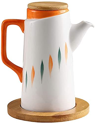 Distributeur de condiments liquides en céramique pour doser sans bave ni tache