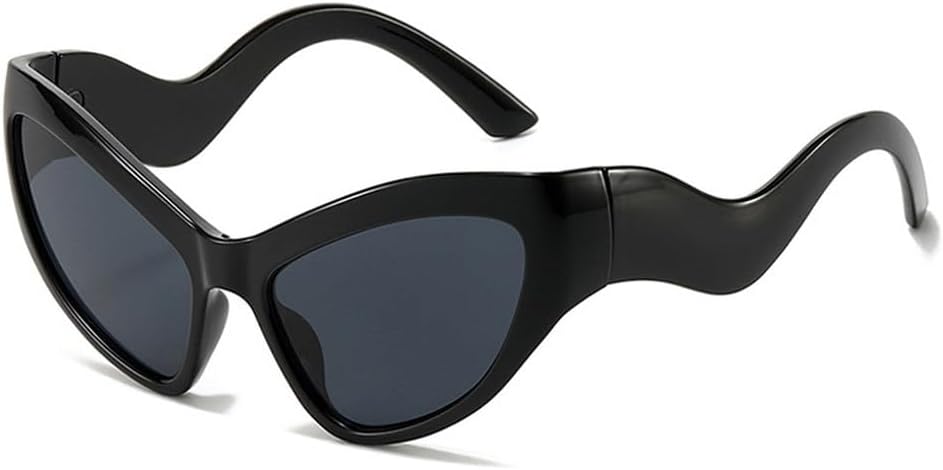 Cat Eye Punk Sunglasses Women Retro Luxury Large Frame Shades Fashion Outdoor Sport Cycling Sun Glasses UV400