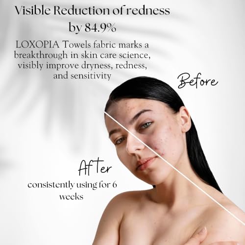 LOXOPIA Toalhas descartáveis, toalha de rosto biodegradável, removedor de maquiagem lenços secos, to