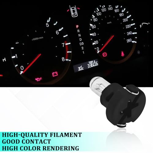 Bombillas LED T4 para tablero de auto, 5 unidades miniatura 3