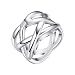 Cutesmile Fashion Jewelry 925 Sterling Silver Fish Mesh Wedding Ring for Women and Girls (9)