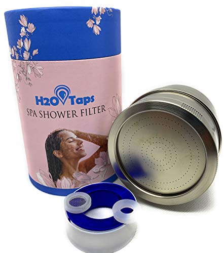 H2O Taps Soffione Doccia con Filtro a 11 Stadi