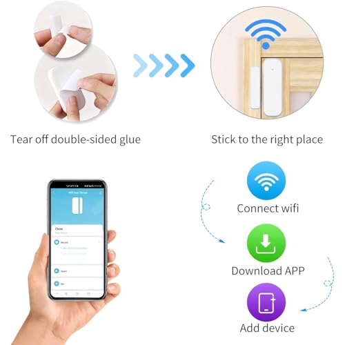 Xfox DY-H1 Smart Wifi Door Sensor For Home thumb #5