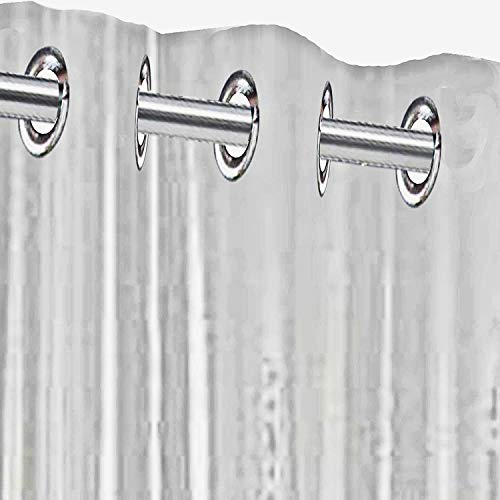 Image of Sukoon Curtain Plastic Transparent for Windows AC