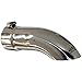 MBRP T5080 3.5" O.D. 3.5" Inlet 12" Length T304 Stainless Steel Turn Down Exhaust Tip