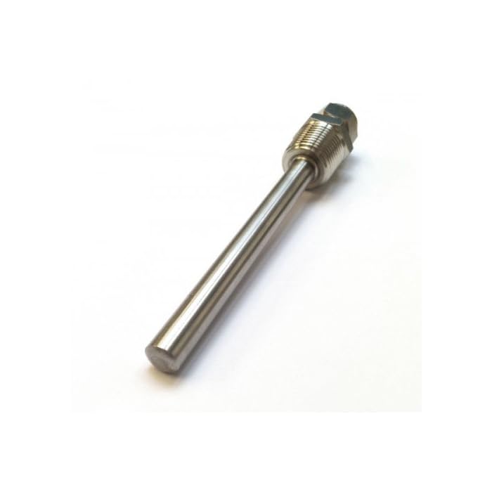 Buy 100mm immersion 316 stainless steel thermopocket/thermowell to suit