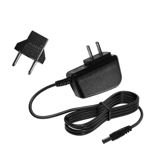 HQRP AC Adapter/Power Supply Compatible with Boss TU-2 Chromatic Tuner/TU-3 Chromatic Tuner Guitar Effects Pedals Replacement Plus HQRP Euro Plug Adapter