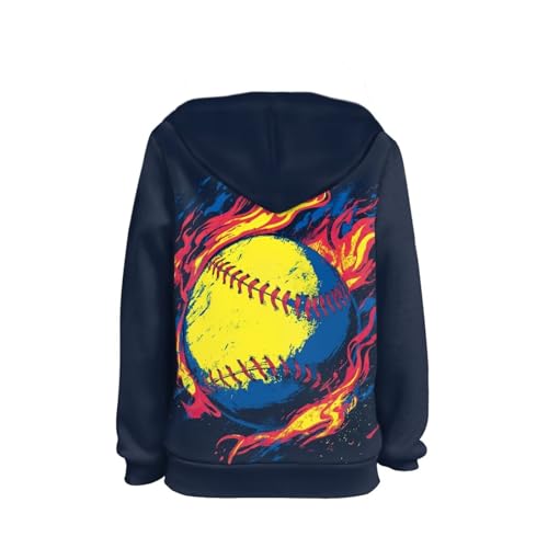 Kids Pullover Hoodie for Boys Girls - Graphic Print Sweatshirt Soft Long Sleeve for School Streetwear 6-16 Year2