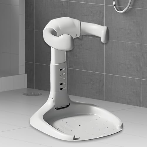 Station de douche réglable pour tout-petits avec accoudoir stable - 4