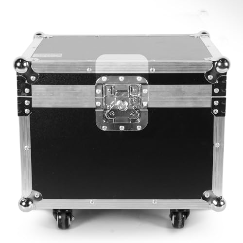 Flightcase für 4 Stück 30W Moving Head Beam LED Bühnenleucht Discolicht Flight Case 42 * 38 * 36 cm
