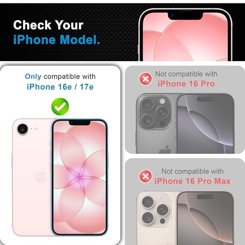 Image of CEDO Magic Box Tempered Glass for iPhone 16e / iPhone17e | Dust & Bublle Free Installation Screen Protector with auto Alignment Tool | HD Clear Quality Tempered Glass with Easy Installation Kit (Black)