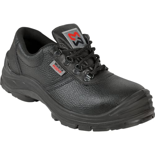 WÜRTH MODYF Sicherheitsschuhe S3 SRC BAU AS in schwarz - Arbeitsschuhe für Herren und Damen - mit Metallelementen & wasserabweisend - in der Größe 42