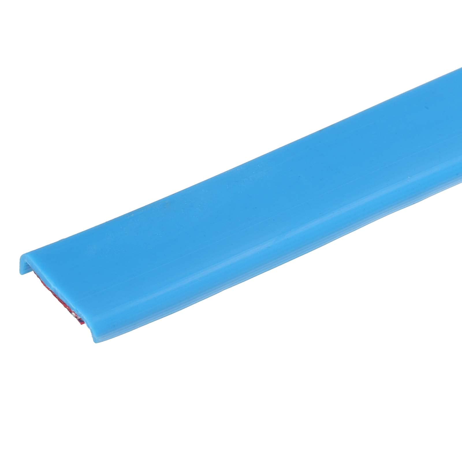 uxcell U Shape Furniture Edge Banding, 3 Meters Self Adhesive Flexible Edging Trim, 5x16mm TPE Edge Guards for Cabinets Furniture Repair Restoration, Blue