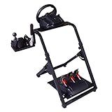Dishot - Soporte de volante ajustable para volante Logitech G29, con pedales y soporte de palanca de cambios