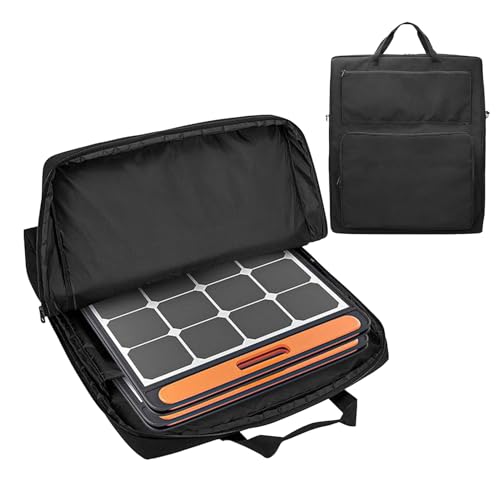 Sac de transport pour panneau solaire avec organisateur rembourré imperméable