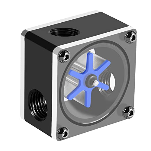 Débitmètre à turbine G1/4 pour système refroidissement eau PC de bureau