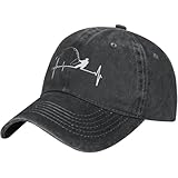 Baseball Casquette Battement De Cœur De Pêche À La Mouche Classique Baseball...