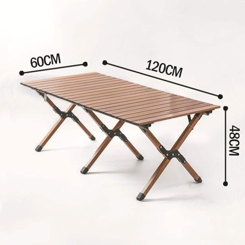 Table pliante légère et portable en aluminium facile à installer