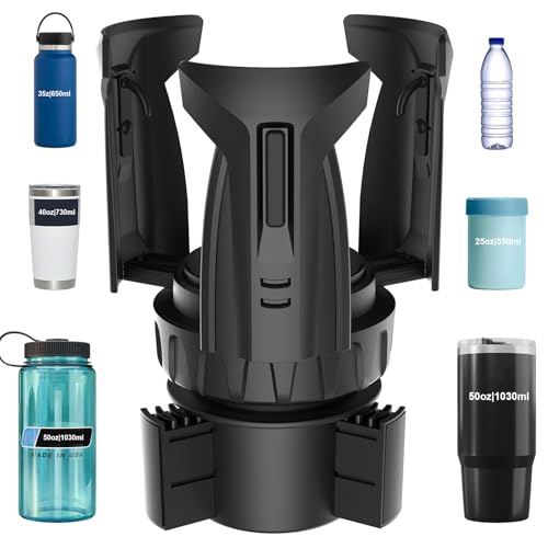Drink Holder for Sofa Automatic Car Cup Holder Expander, Large Water Bottles Holder for Yeti, Hydro Flask, Nalgene,...