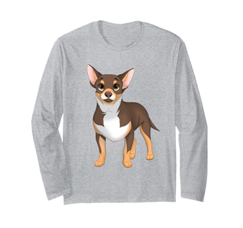 Simpatico design chihuahua per gli amanti dei cani. Perfetto per uomini, donne, ragazzi, ragazze e bambini che amano il loro chihuahua.