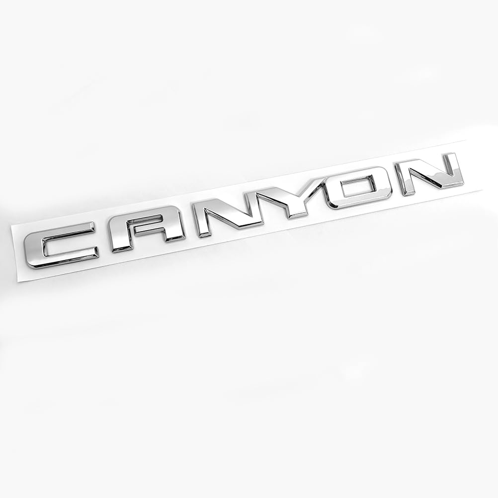 Emblema de Canyon con acabado cromado premium compatible con Denali 22900425 5