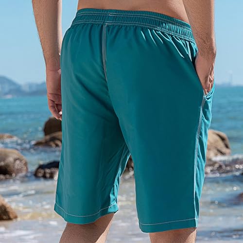 Xiaojmake Men's Quick-Dry Swim Trunk Swimming Shorts Swimwear Bathing Suits Quick Dry 7 Inches Beach Short with Mesh Lining4