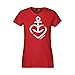 Produktbild ASTRA Damen T-Shirt Herzanker rot, Damen-Bekleidung, Bier zum Anziehen als T-Shirt Print, mit dem typischen Herz-Anker, Geschenk-Idee für Frauen (M)