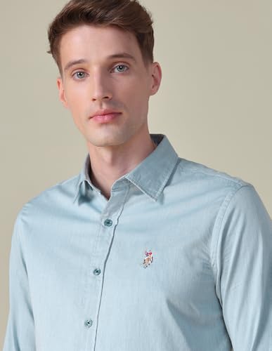 Image of U.S.Polo Association Men's Twill Tailored Fit Shirt