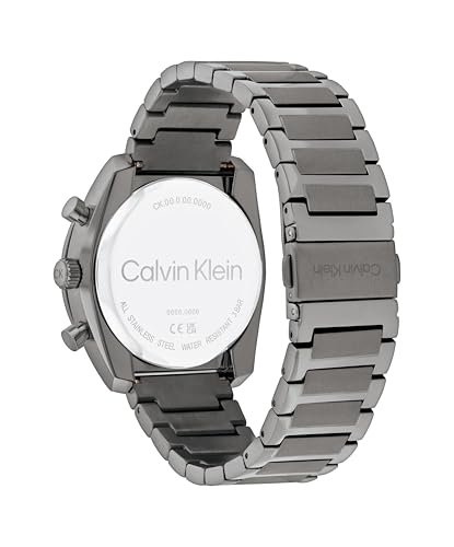 Image of Calvin Klein Ck Flex Qtz Multifunction Tonneau Dial Men's Watch