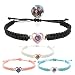 ZEXUPER Personalisiertes Foto-Armband mit Bild im Inneren f&uuml;r Paare, individuelle Projektionsarmb&auml;nder, verstellbare L&auml;nge, Geschenke f&uuml;r M&auml;nner, Metall