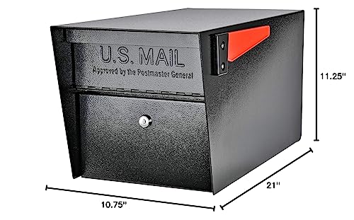 Mail Boss 7506 Mail Manager Curbside Locking Security Mailbox thumb #11
