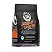 Bones Coffee Company Jacked O' Lantern Ground Coffee Beans, Pumpkin Spice Flavor, Low Acid Flavored Coffee, Made with Arabica Beans, Medium Roast Gourmet (12 oz)
