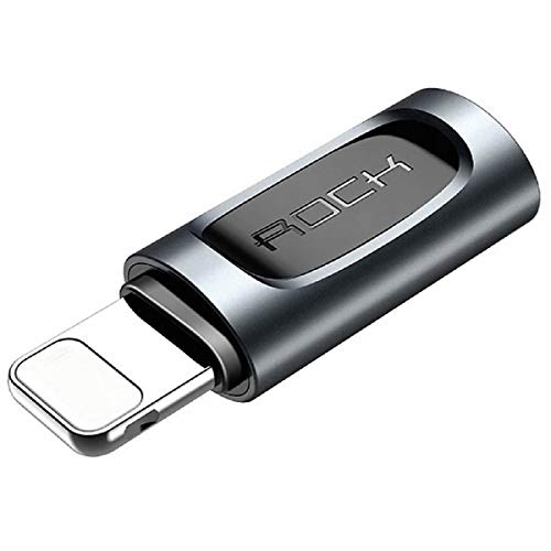 Adaptador Type C Para Lightning Rock - Cinza Espacial