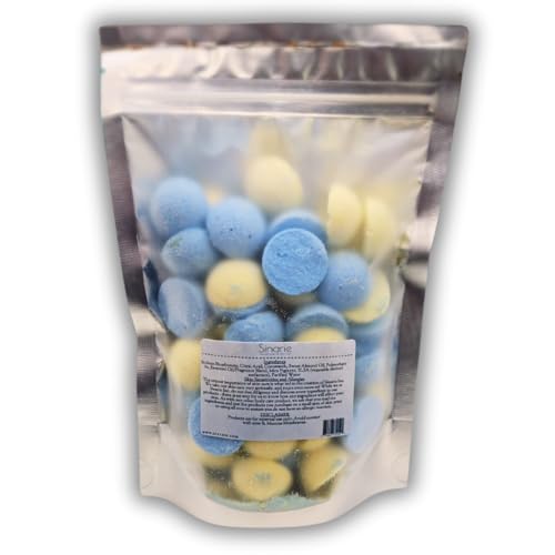 Sinarie Soaps Starry Night Bath Bombs - Colorful, Fizzy, and Relaxing with Natural Essential Oils (4 oz.)