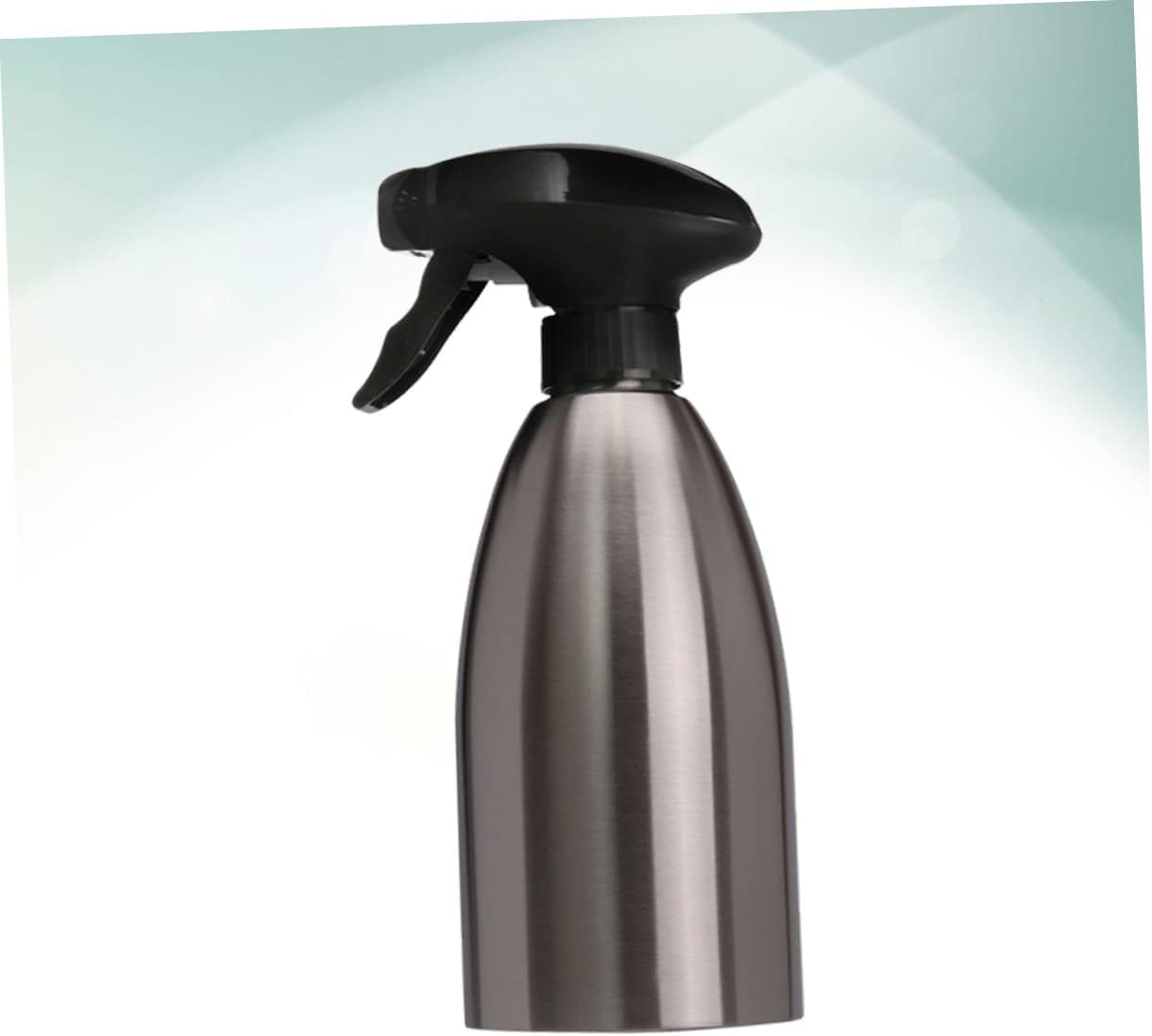 Stainless Steel Oil Sprayer Bottle Food-grade Mist Sprayer for Cooking High-temperature Resistance Seasoning Bottle for Grilling and Salad Easy Control Edible Oil Dispenser