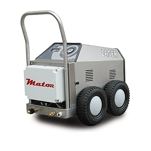 MATOR - Hidrolimpiadora Agua Fría LASER PRO 150/15: 150 Bar - 900 L/h - 400 V - 4,2 Kw