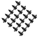 Pretfy Wheelarch Fastener, Waterpoof Trim Clips for with Removal Tool, Set of Bumper Trim Clips, Fits for 15 Car (Ten packs)