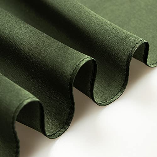 RIIQIICHY 100% Mulberry Silk Scarf for Women 21" Square Head Hair Neck Scarves Small Neckerchief3