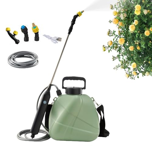 Utilizzo Versatile: Ideale per piante da interno e pulizia vetri, funge anche da umidificatore d'aria, utile per irrigazione giardini e raffrescamento animali domestici, con prestazioni affidabili per varie esigenze