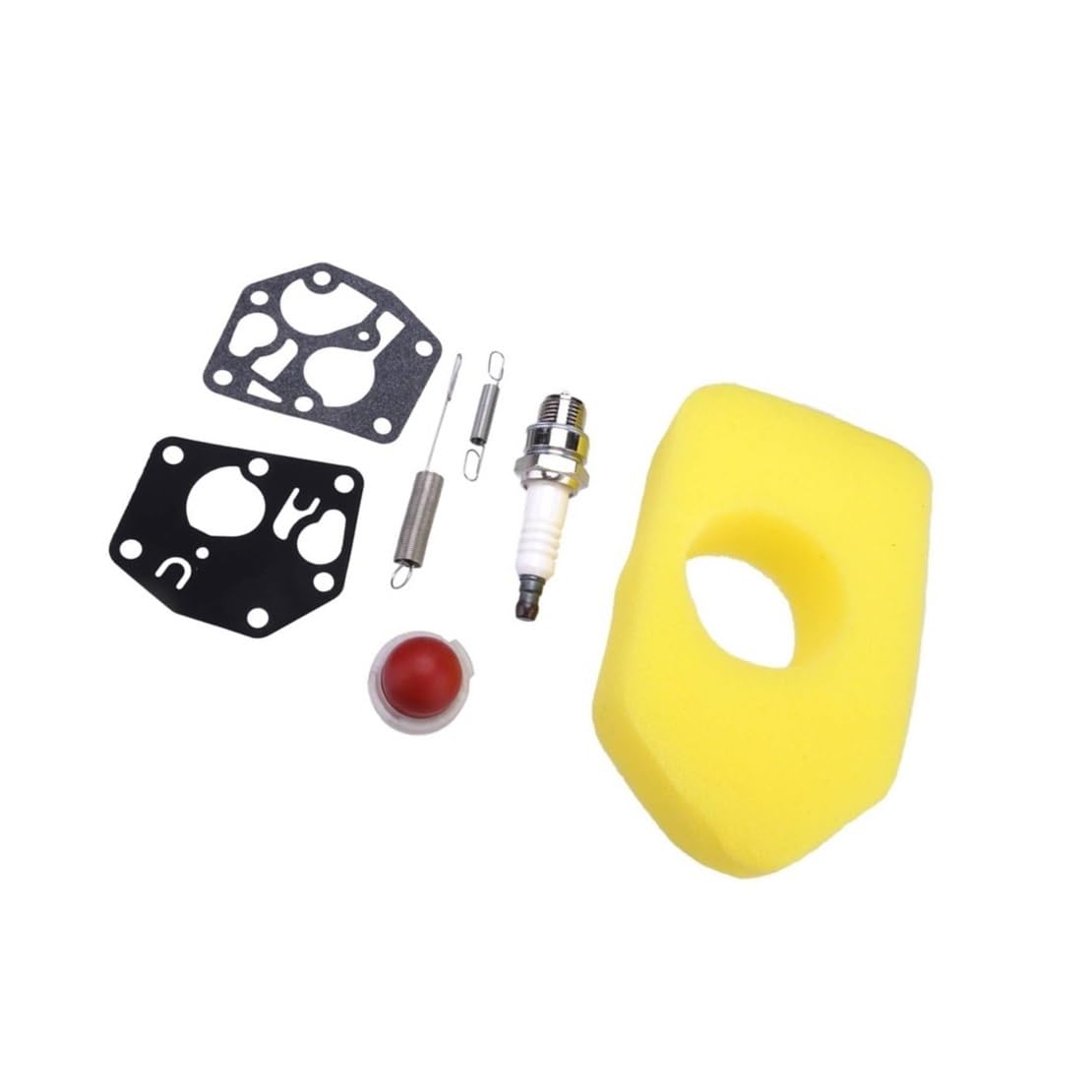 Kit joint d'étanchéité moteur tondeuse à gazon avec bougie d'allumage