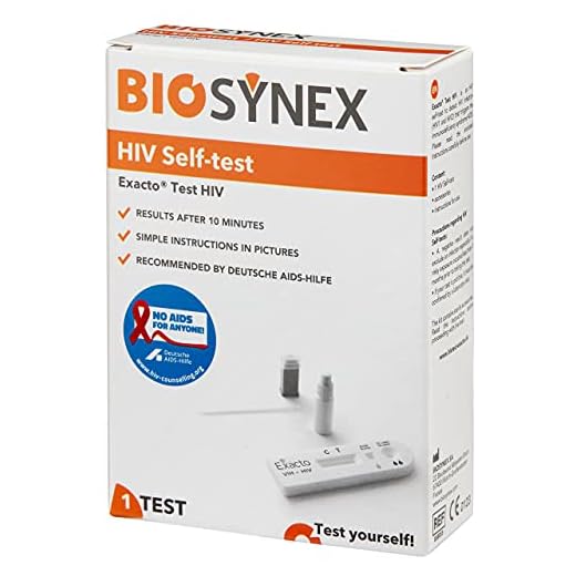 Exacto HIV Selbsttest, 1 pzas Prueba