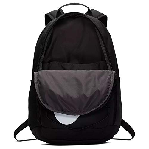 Nike Hayward 2.0 Backpack, for Women and Men with Polyester Shell & Adjustable Straps, Black/Black/White