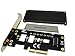 Sintech PCIe nVME,M.2(NGFF) SSD to PCI-e 3.0 X4 Adapter Card with Heatsink,Compatible for Samsung 960 970 EVO