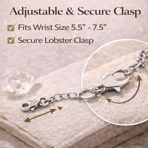 Image of Tulip Bracelet For Women | Anti Tarnish Floral Charm Bracelet For Women & Girls | Stainless Steel Tulip Bracelet | Stylish Party Daily Wear Accessory (Red Cherry)