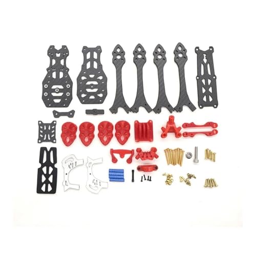 Cadre Freestyle en Carbone MAK5 225mm pour drone FPV DIY