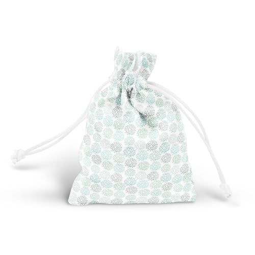 Image of ArtzFolio Spring Leaves D3 | Pouch Wrist Potli Bag | Bag for Weddings & Casual Parties