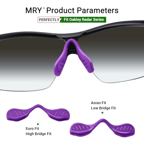 Image of Mryok Replacement Nosepiece Nosepad for Oakley Radar Path EV RadarLock Sunglass
