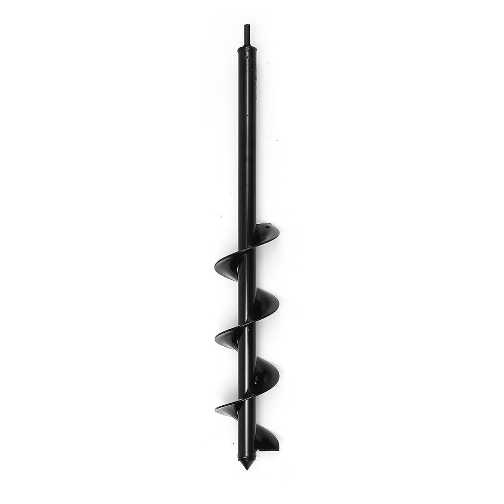 VIDOO Barrena de Jardín 9x25/30/45/60cm Broca de Plantación para Taladro Eléctrico-60Cm