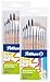 Produktbild Pelikan 700405 Pinsel Starter-Set mit 5 Haar- und 5 Borstenpinseln, Beige,(2er Set)